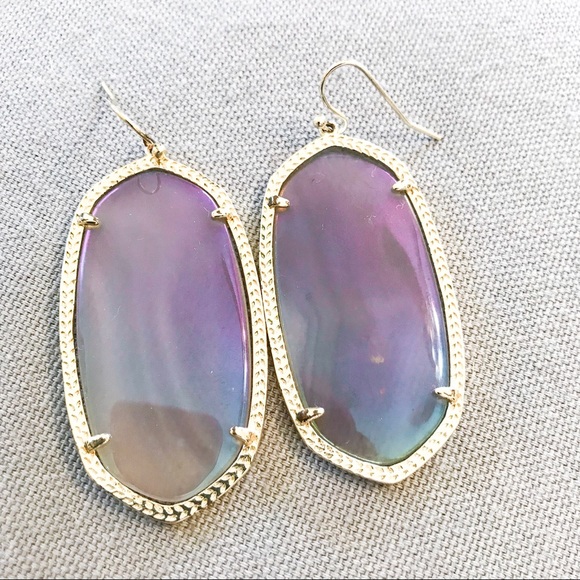 Kendra Scott Jewelry - Iridescent Agate Kendra Scott Danielle Earrings